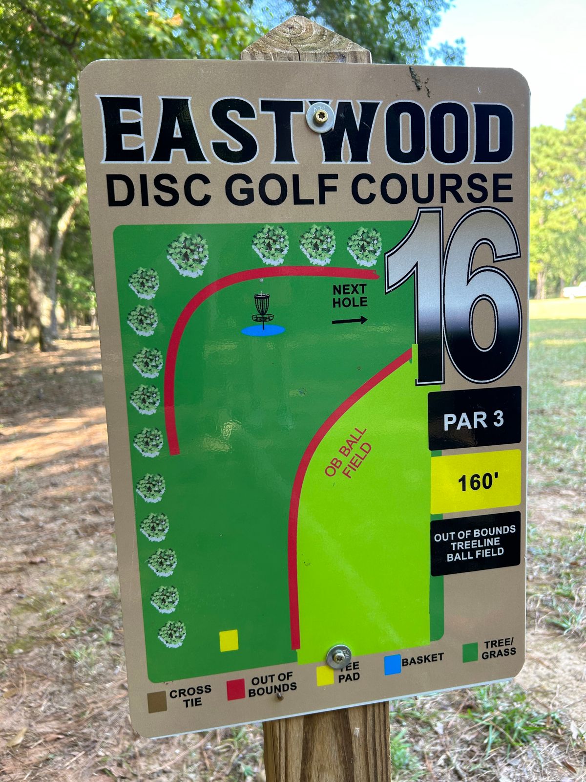 Hole 16 Sign
