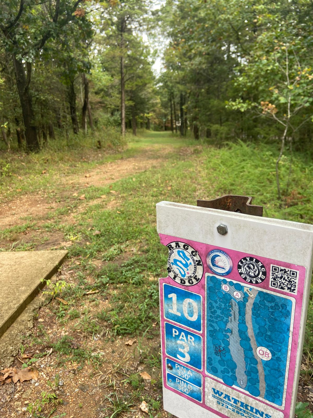 Tee pad on 10