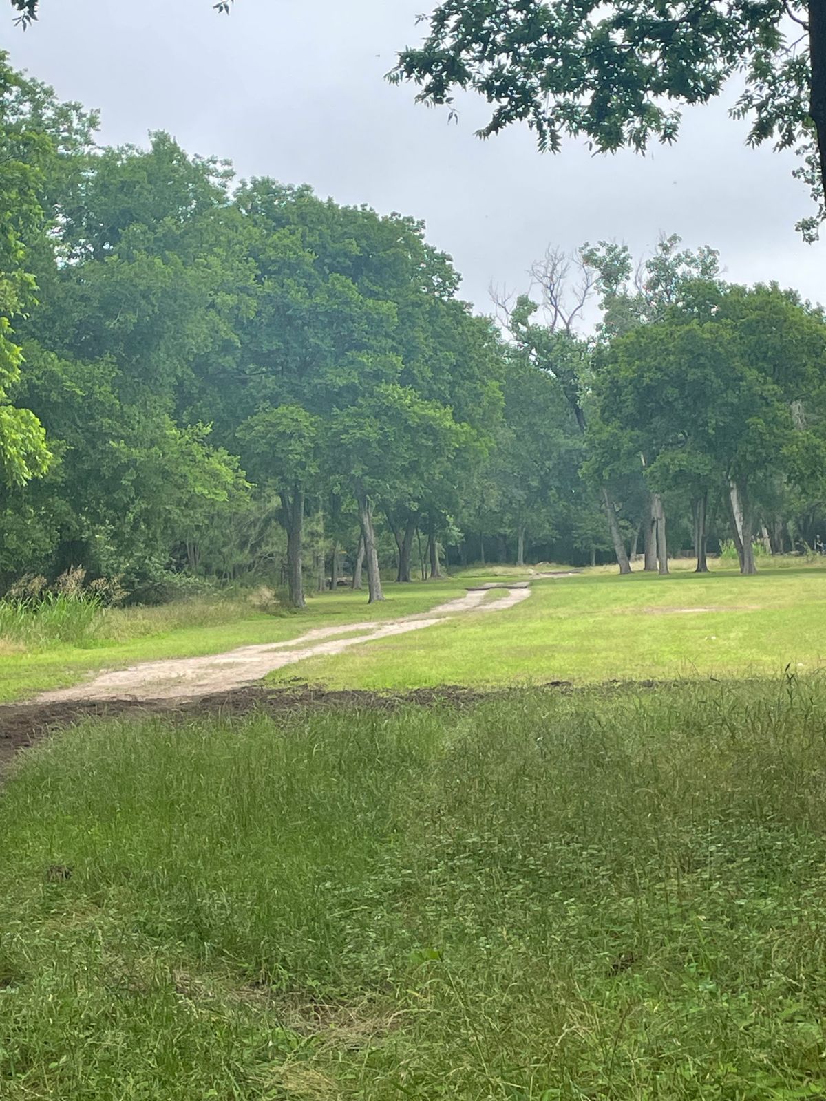 Hole 9 fairway