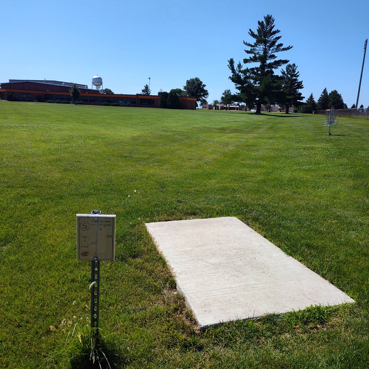 Hole 5 pad
