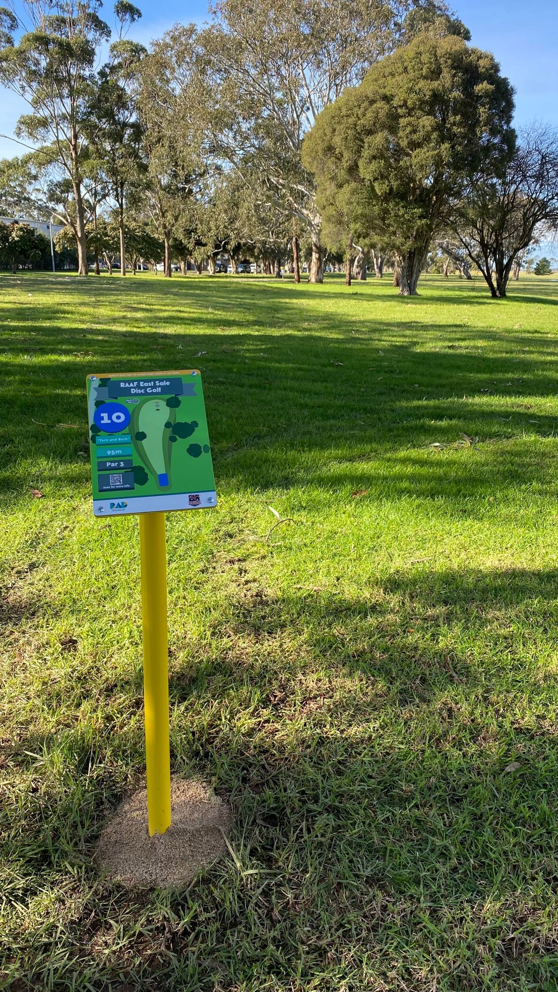 Tee at hole 10