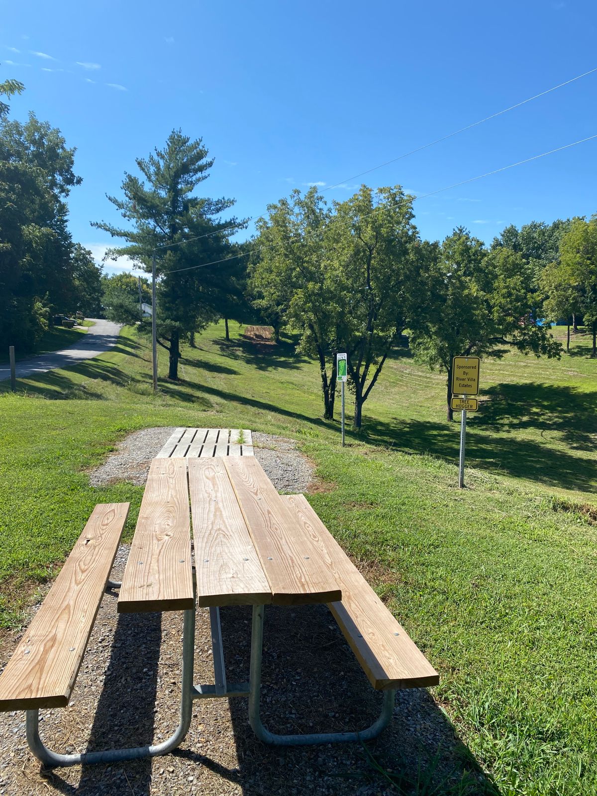 Rest area at 15