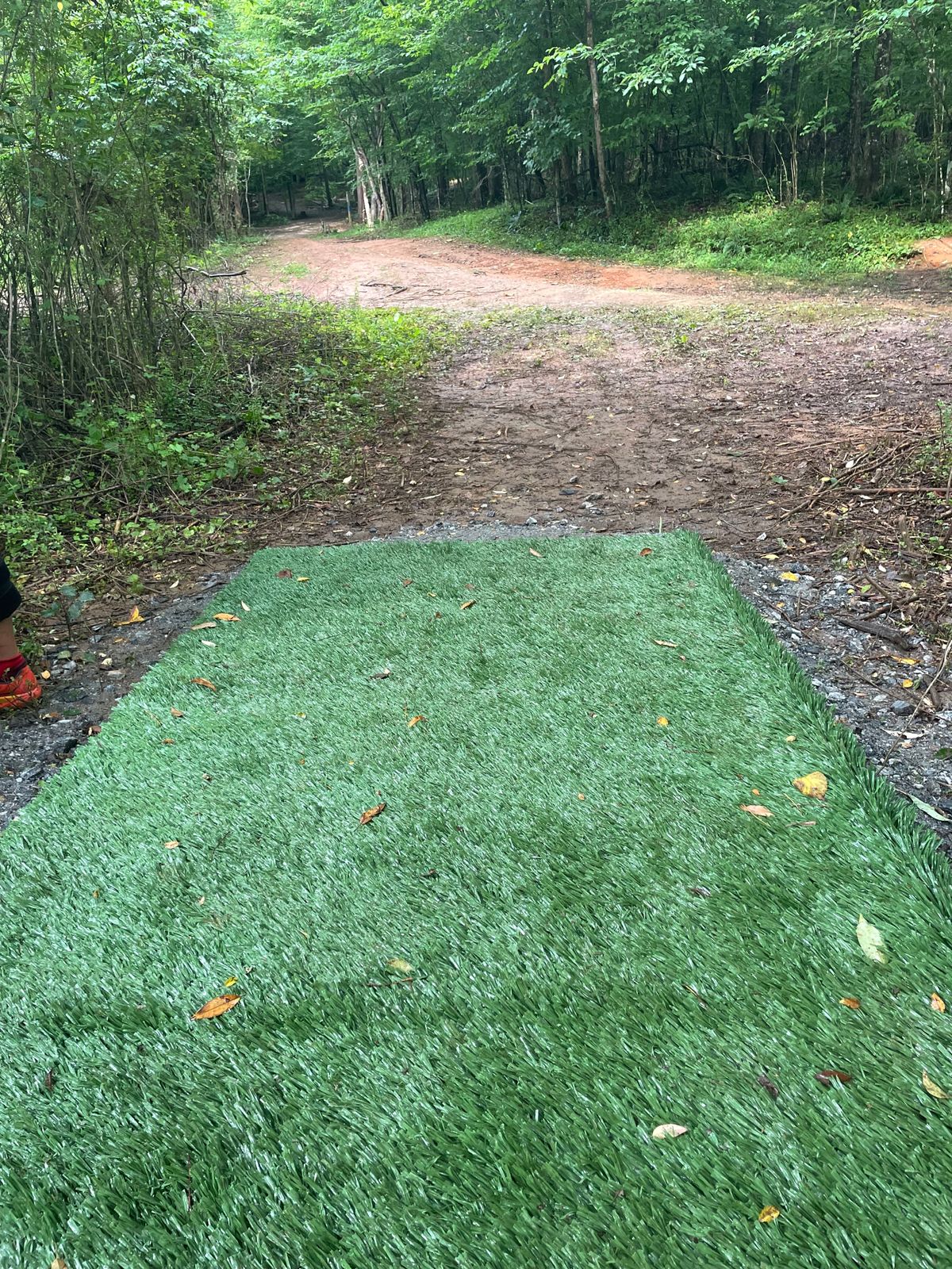 Hole 14 tee pad