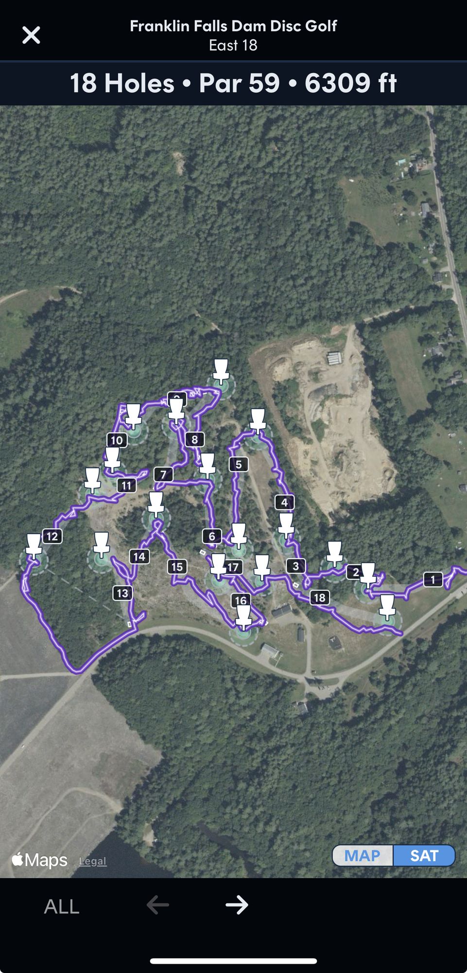 Hope this map helps as some of the signs were missing.