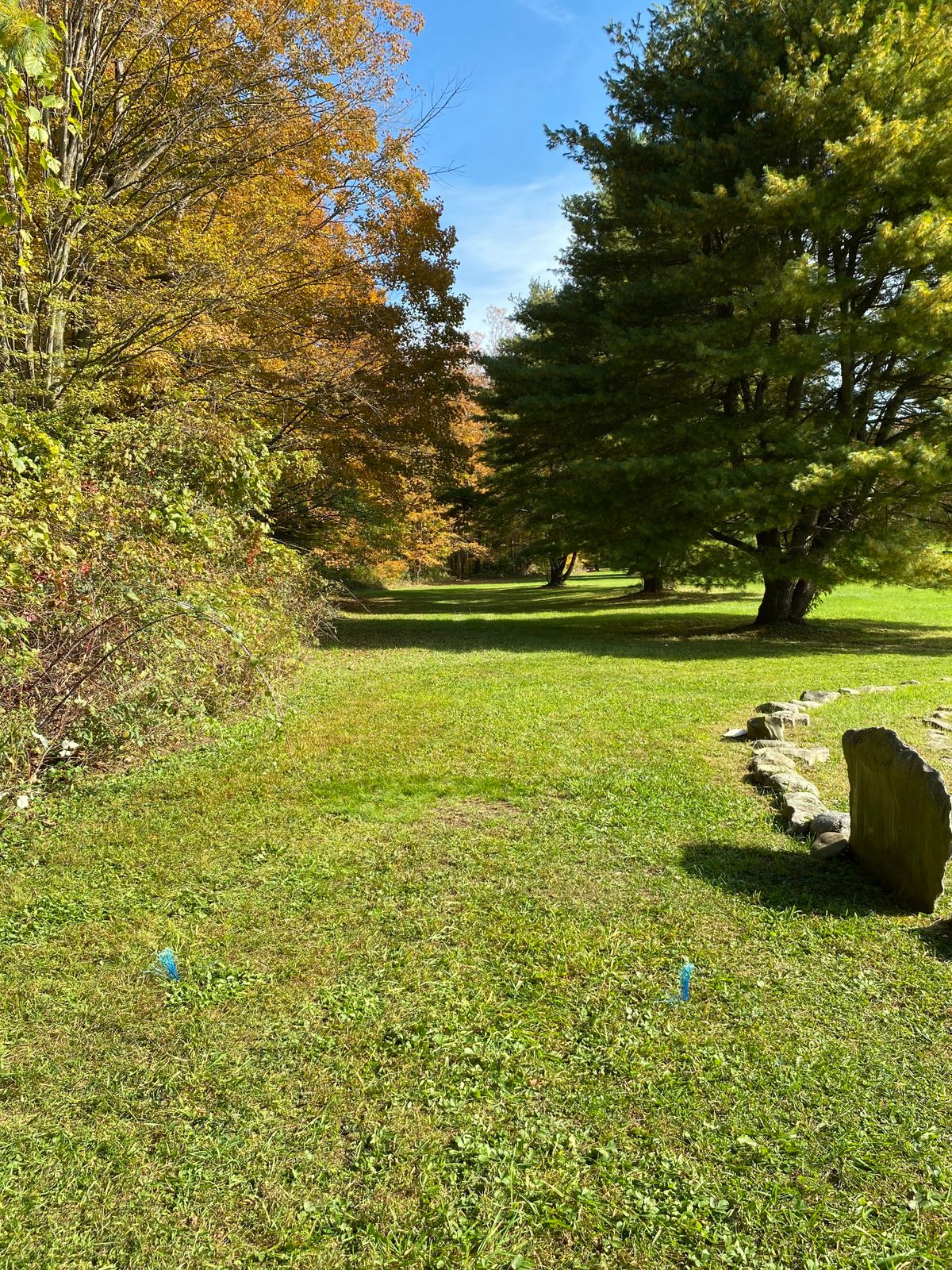 #3, 370’ dogleg right. Now has tee pad. 