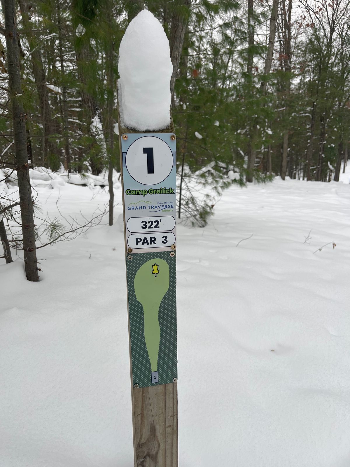 New course signage 2025