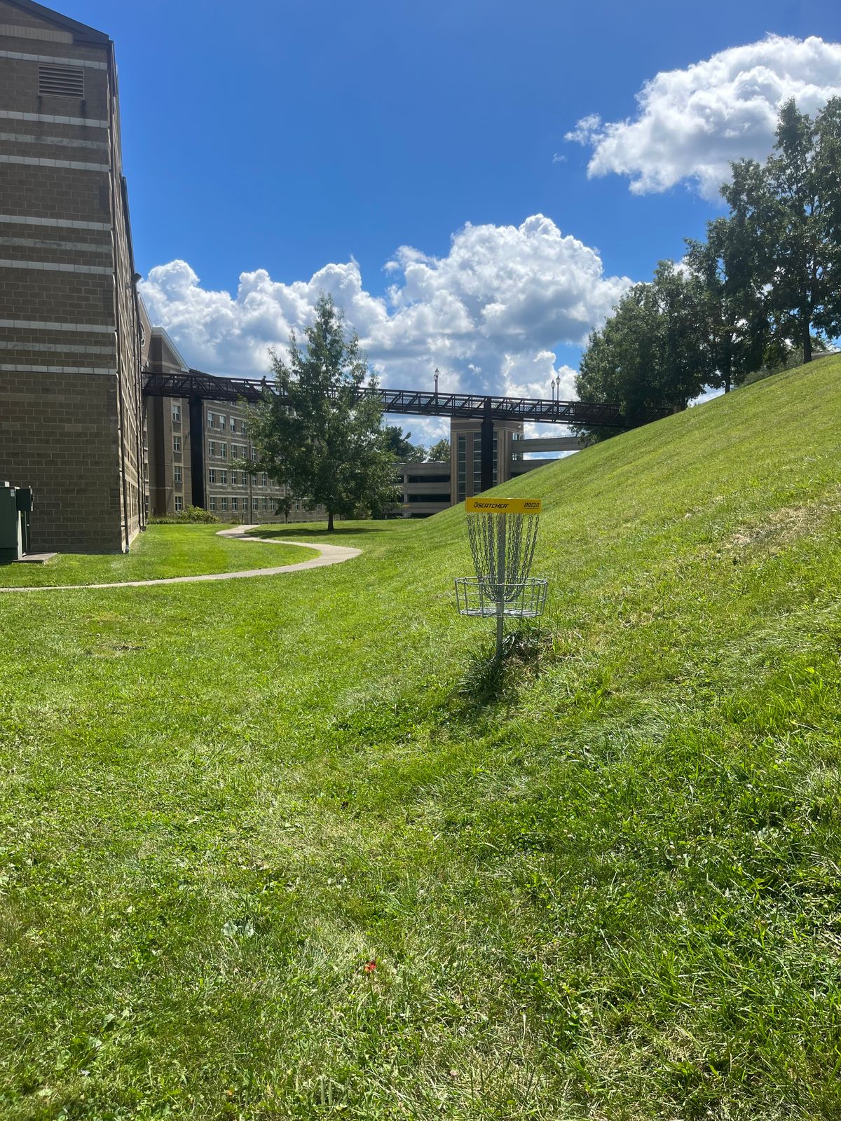Hole 2 Tee under the bridge