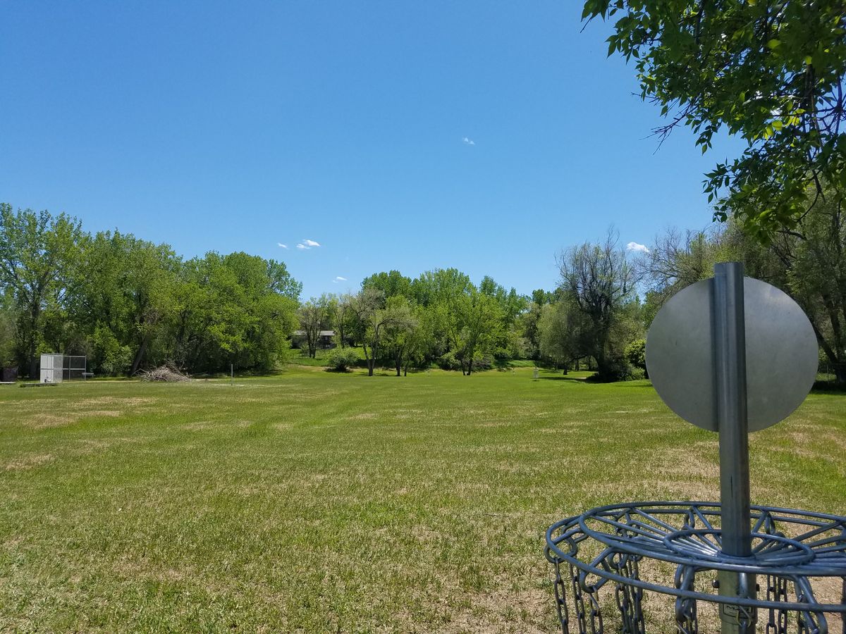 Basket #9 overlooking course