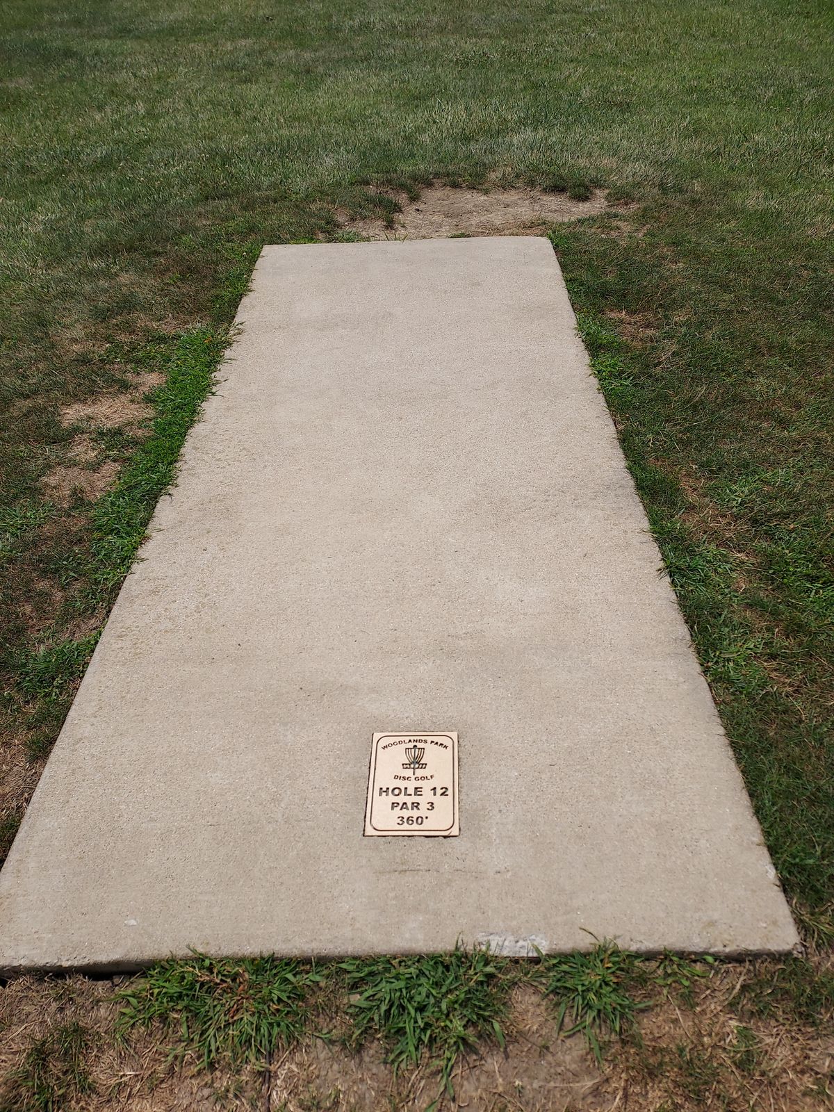 Hole 12 tee