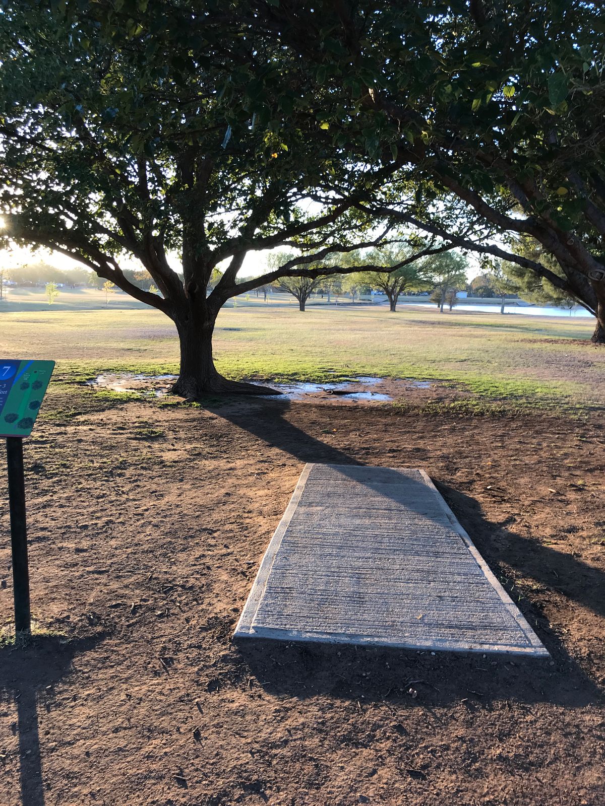 Hole 7 Tee, Sunset