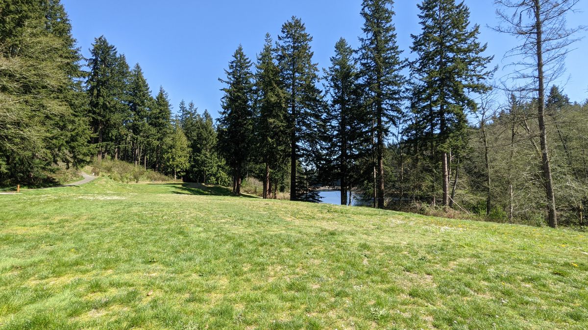 Hole 5 with a nice view