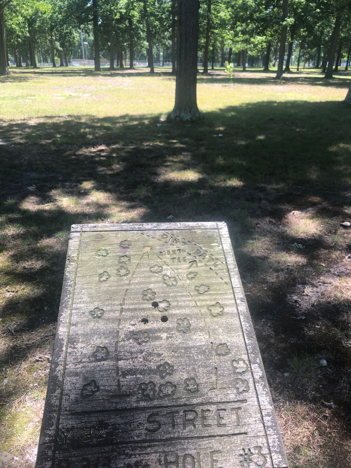 Only sign for the course that is still up.