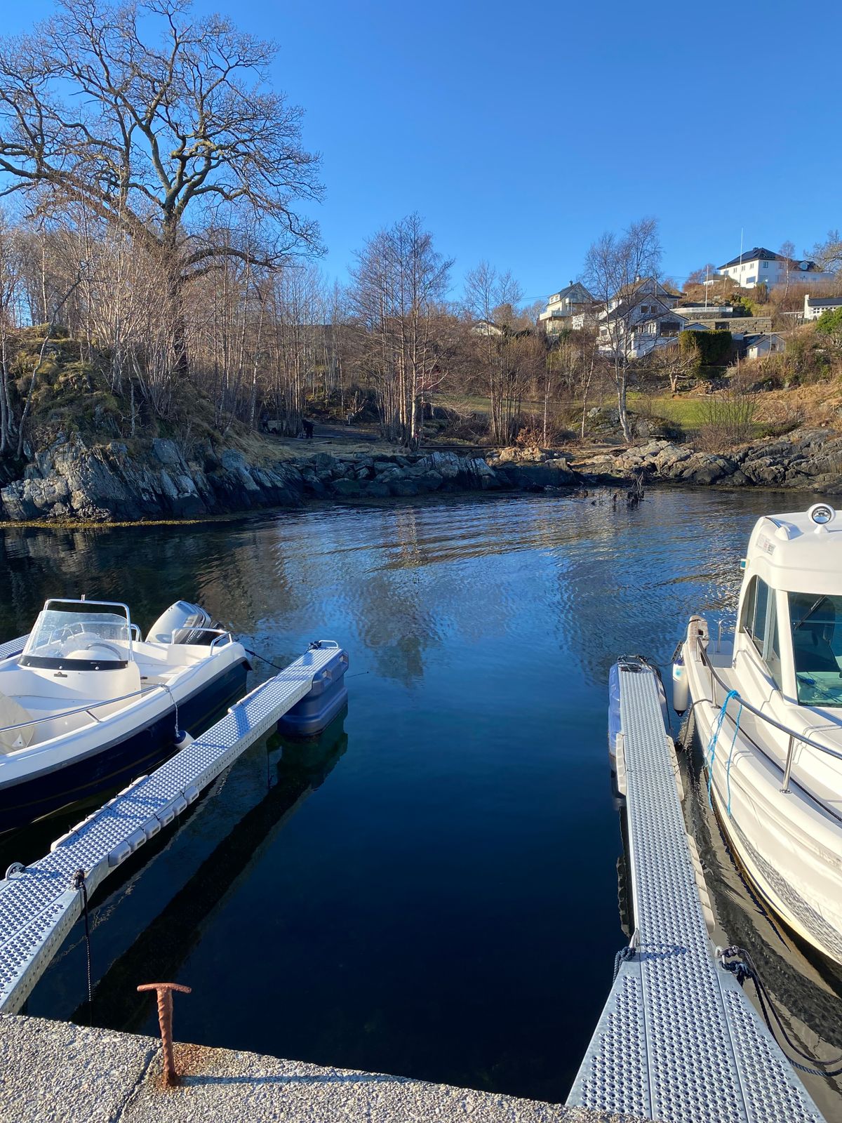 Utsikt fra tee hull 16