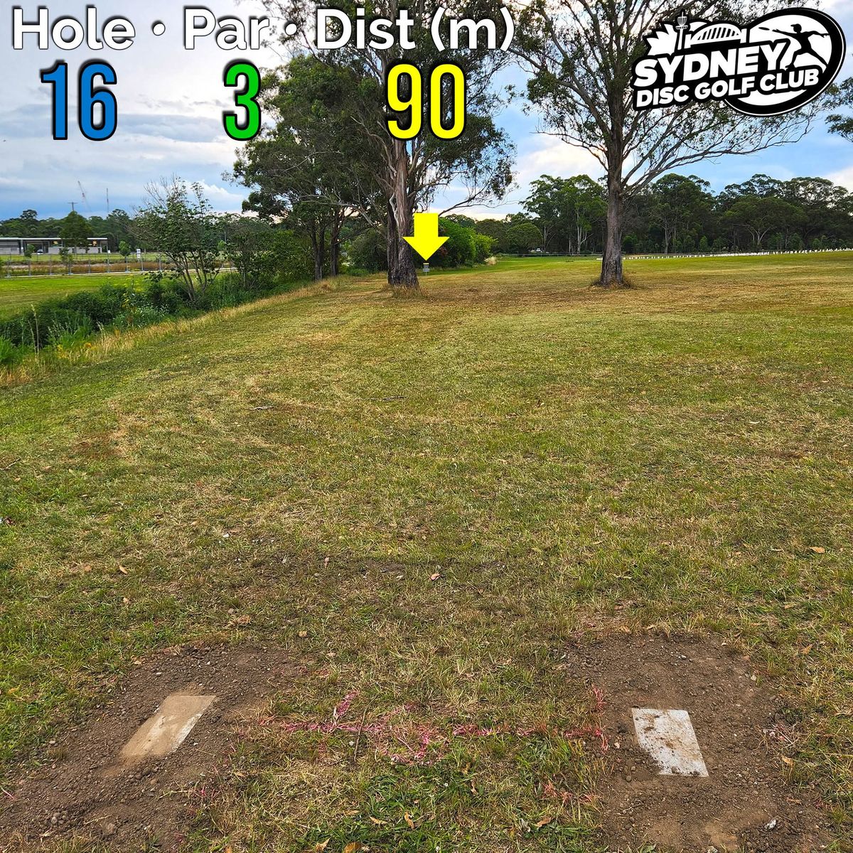 Hole 16 - Par 3 - 90 m
