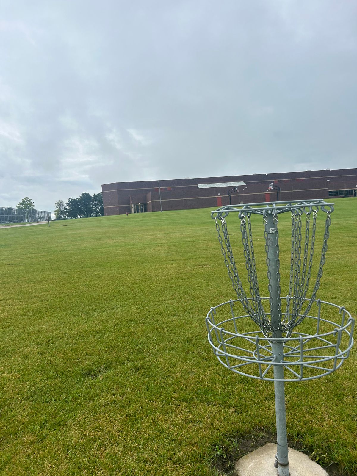 Hole 9 basket