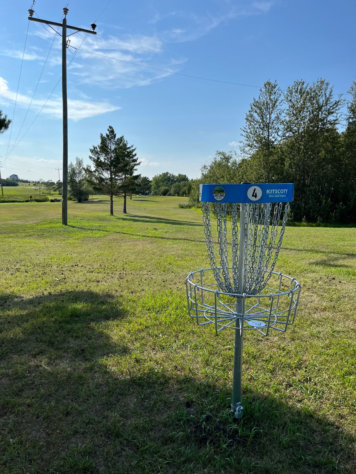 Basket - Looking back at Red Tee