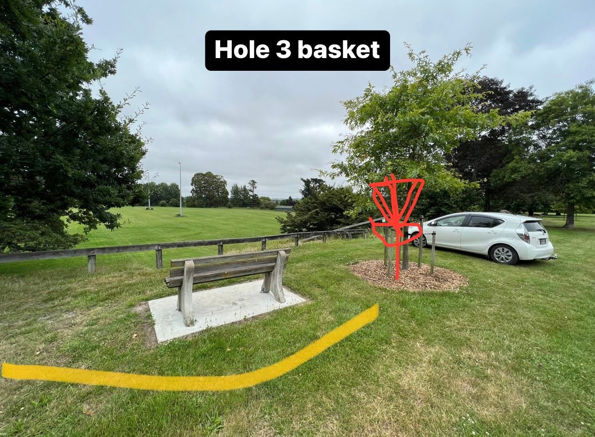 Hole 3 basket