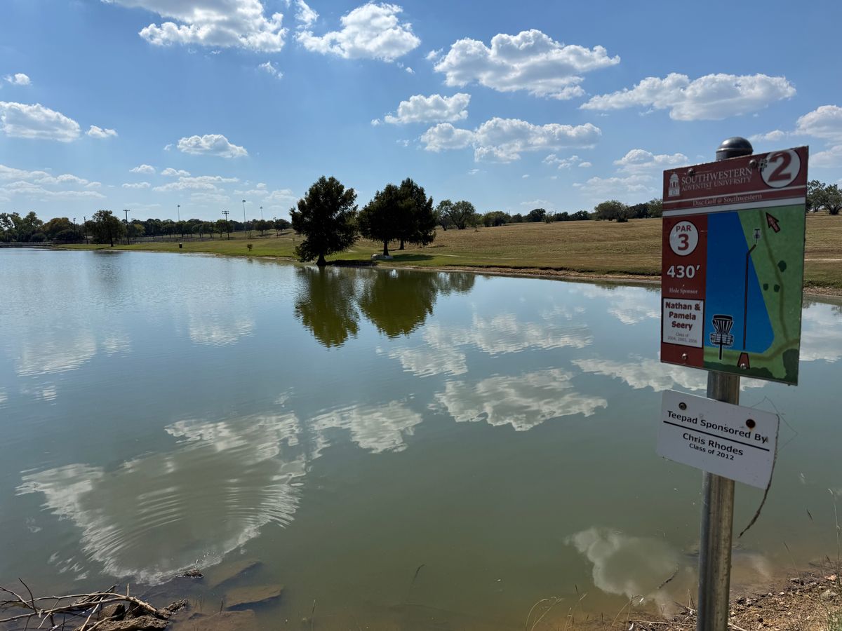 Tee for hole 2.