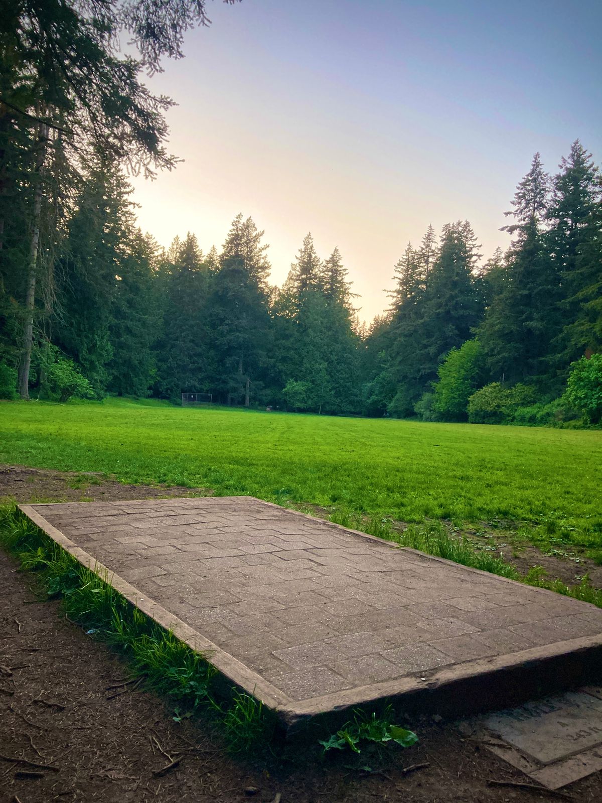 Tee for Hole 9