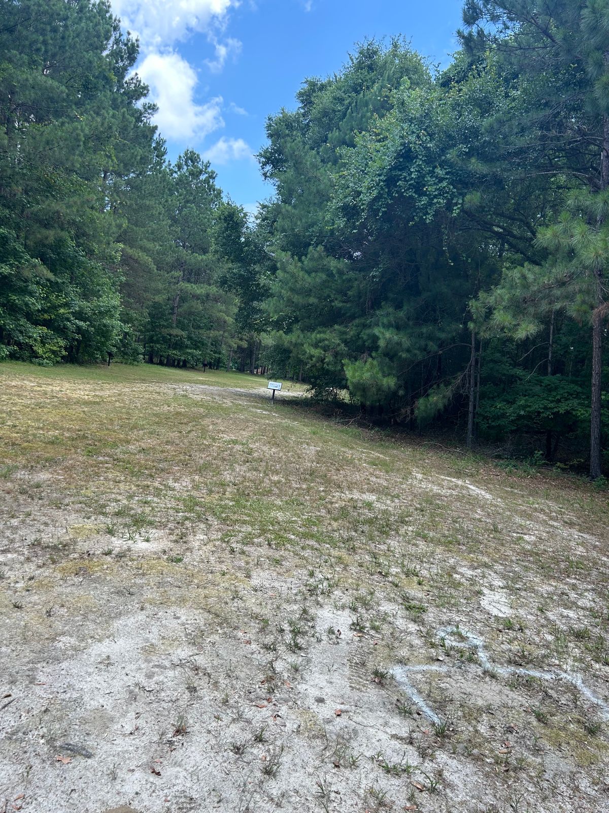Hole 9 tee pad