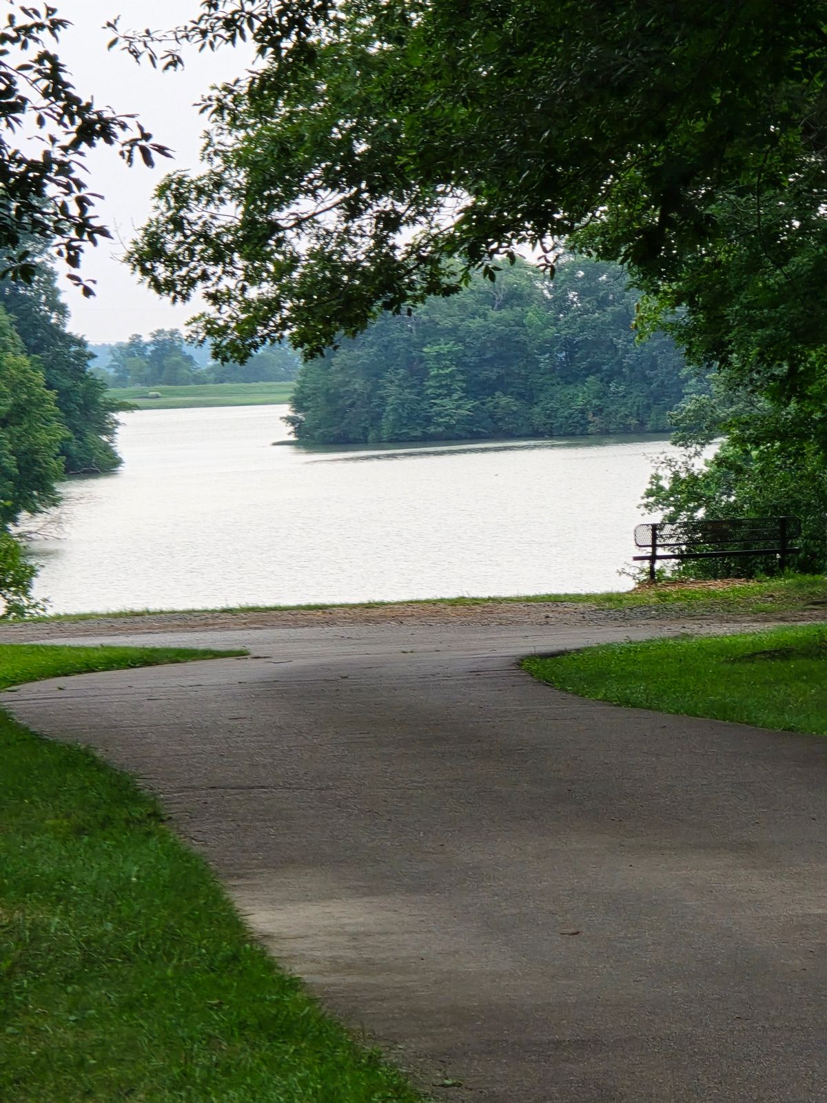 Between holes 15 and 16