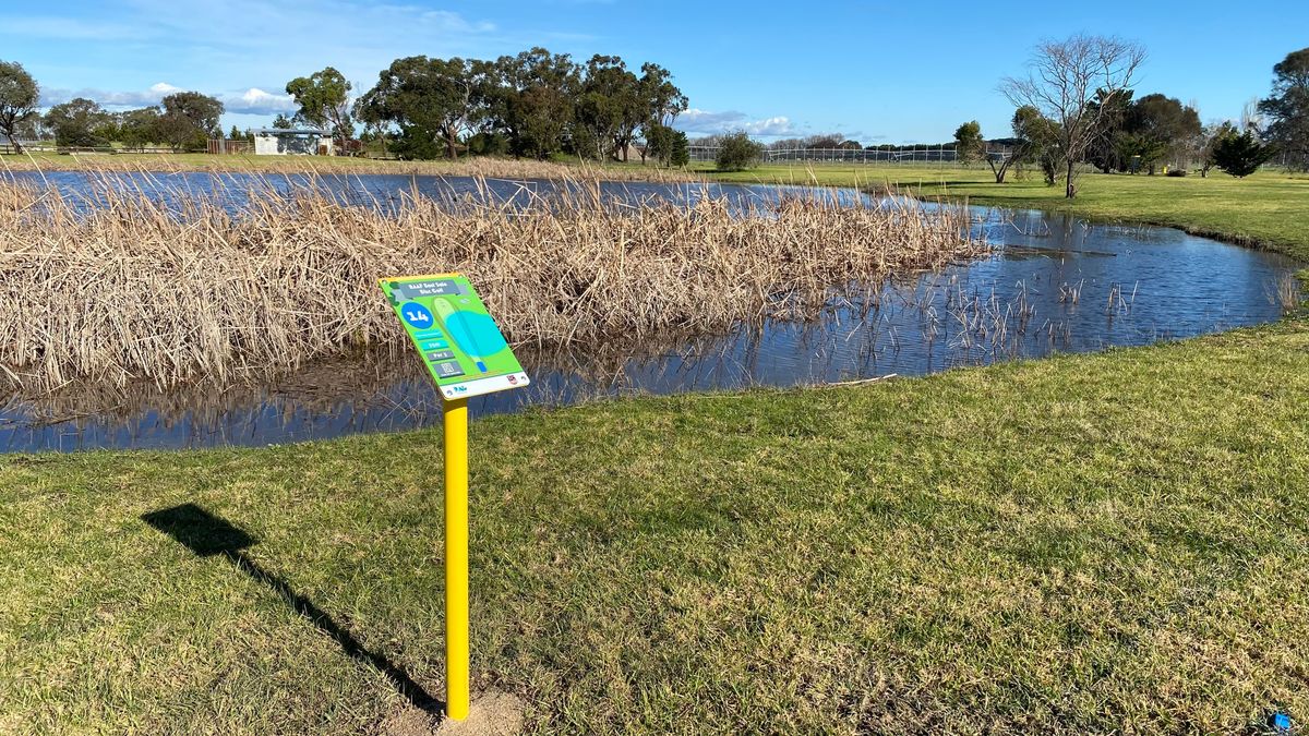 Tee at hole 14