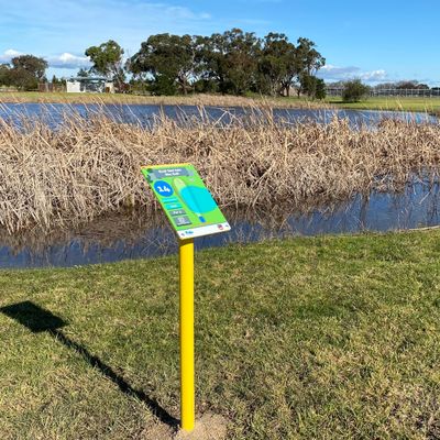 Tee at hole 14