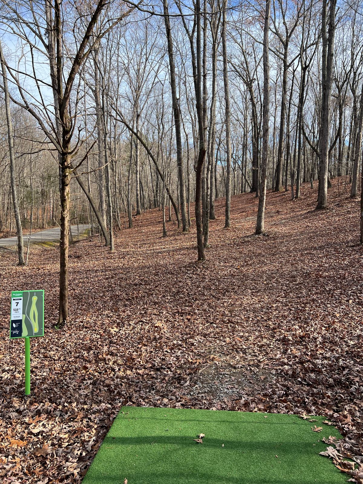 View from 7 tee pad