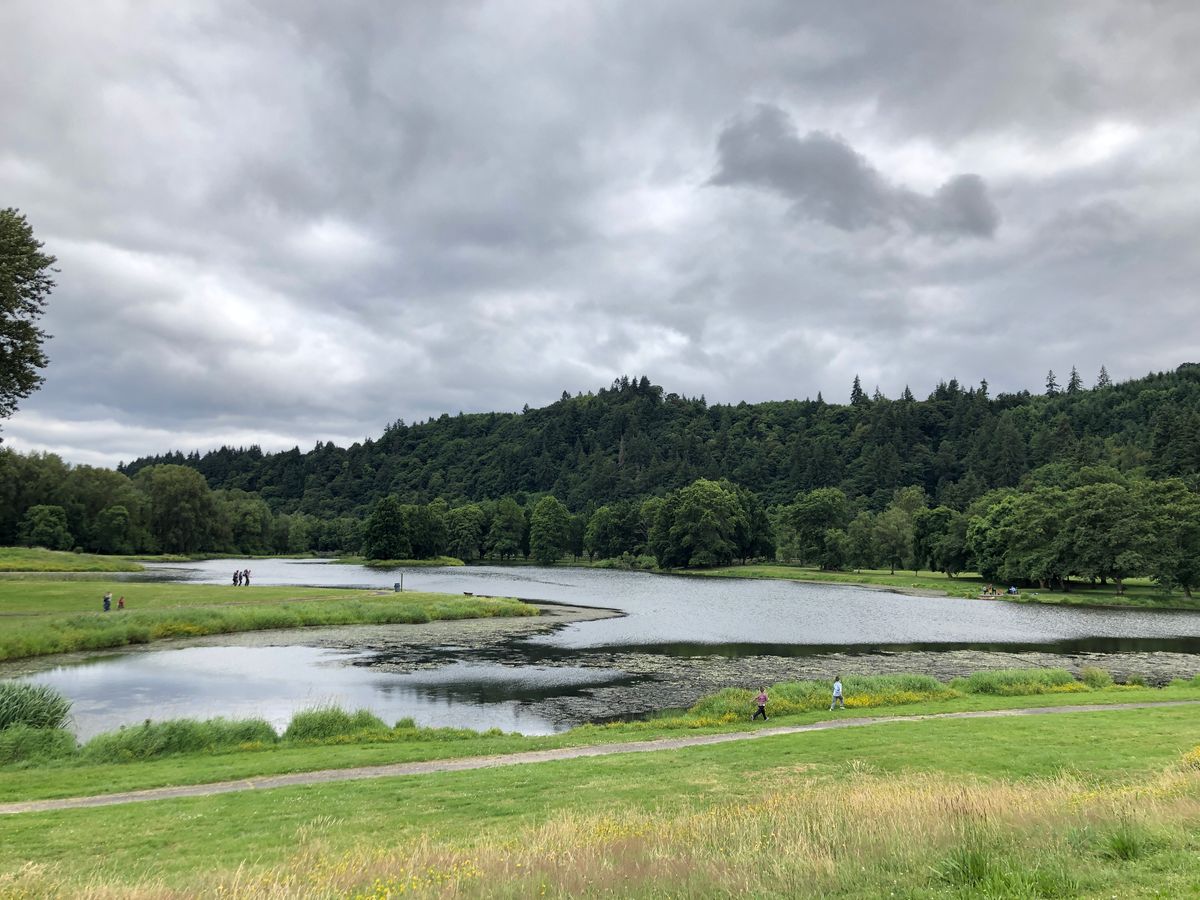 The course is laid out around a lake/pond which brings water into play on many holes.