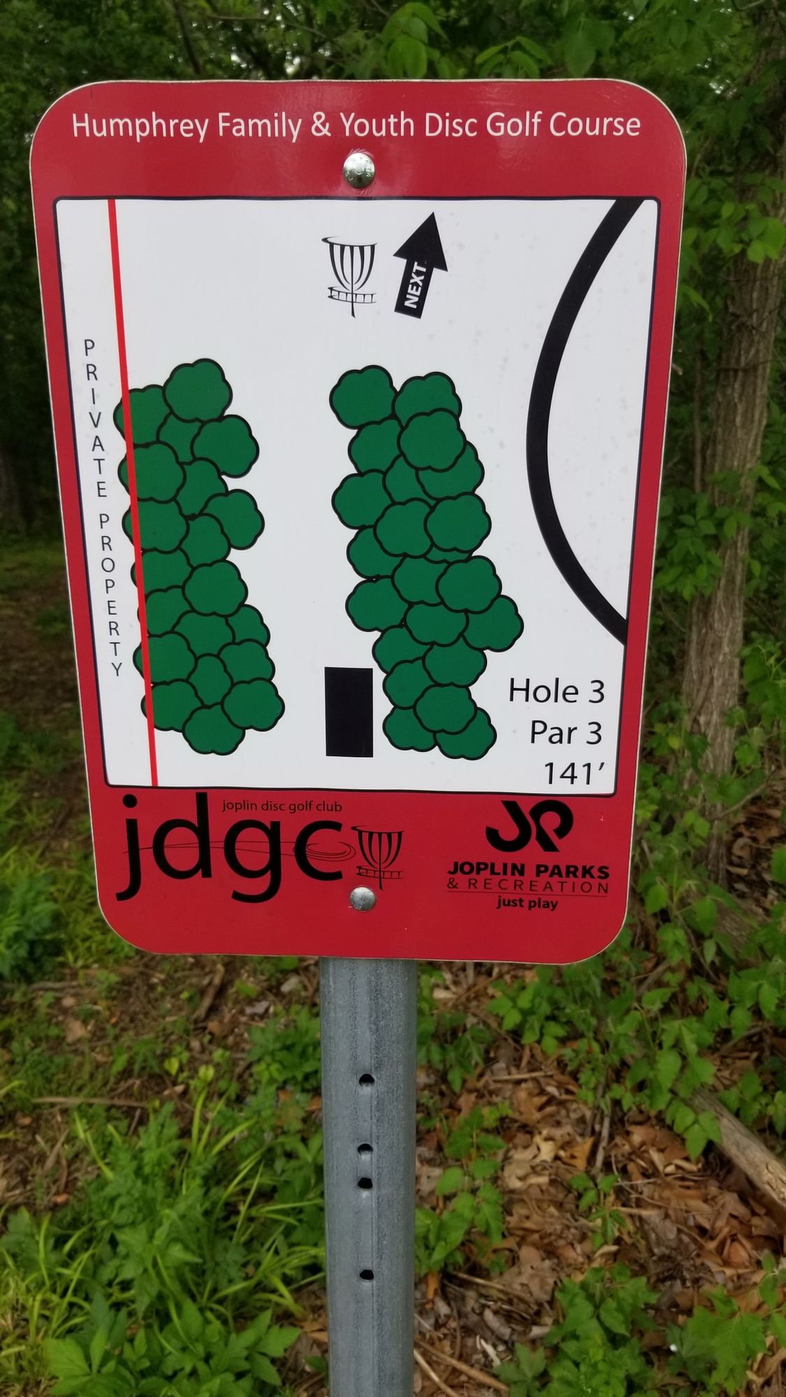 Hole most challenging part. Heres the sign