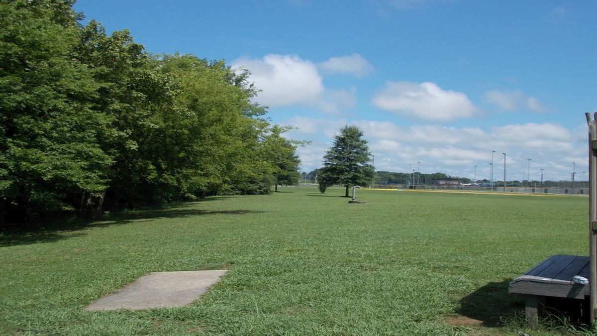 Hole 9 tee