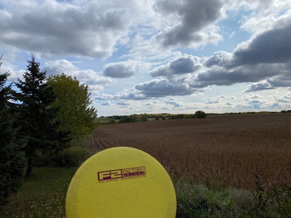 View backward from the tee on #6