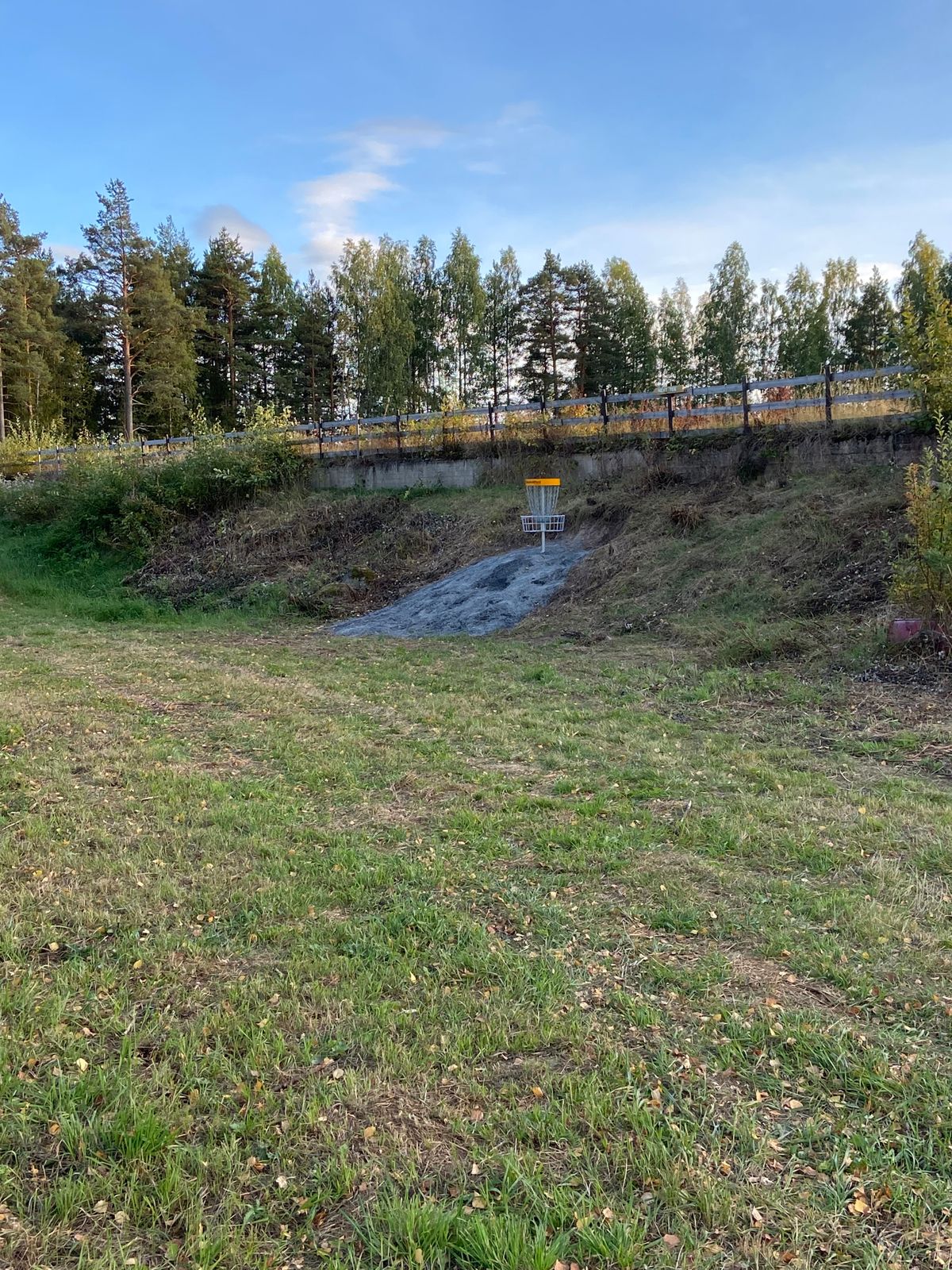Kurv på hull 6