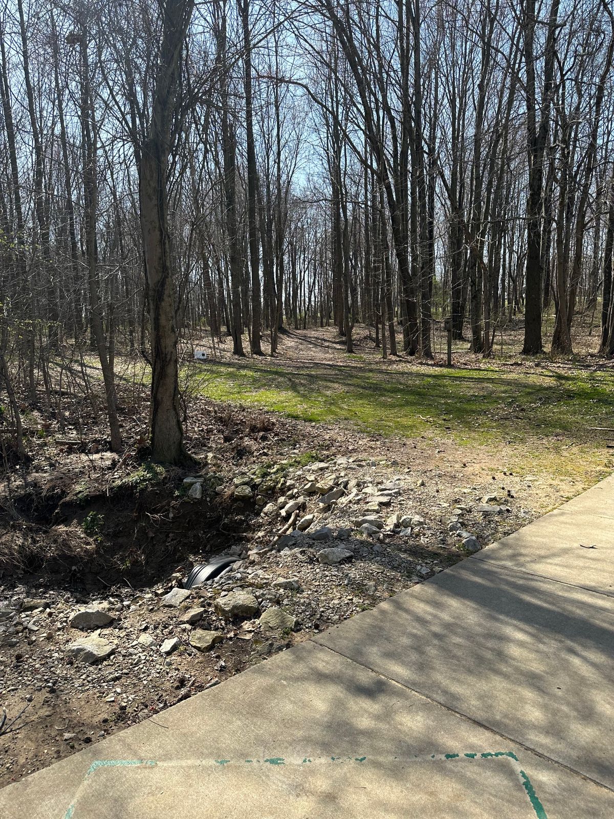 Hole 4 down the fairway.