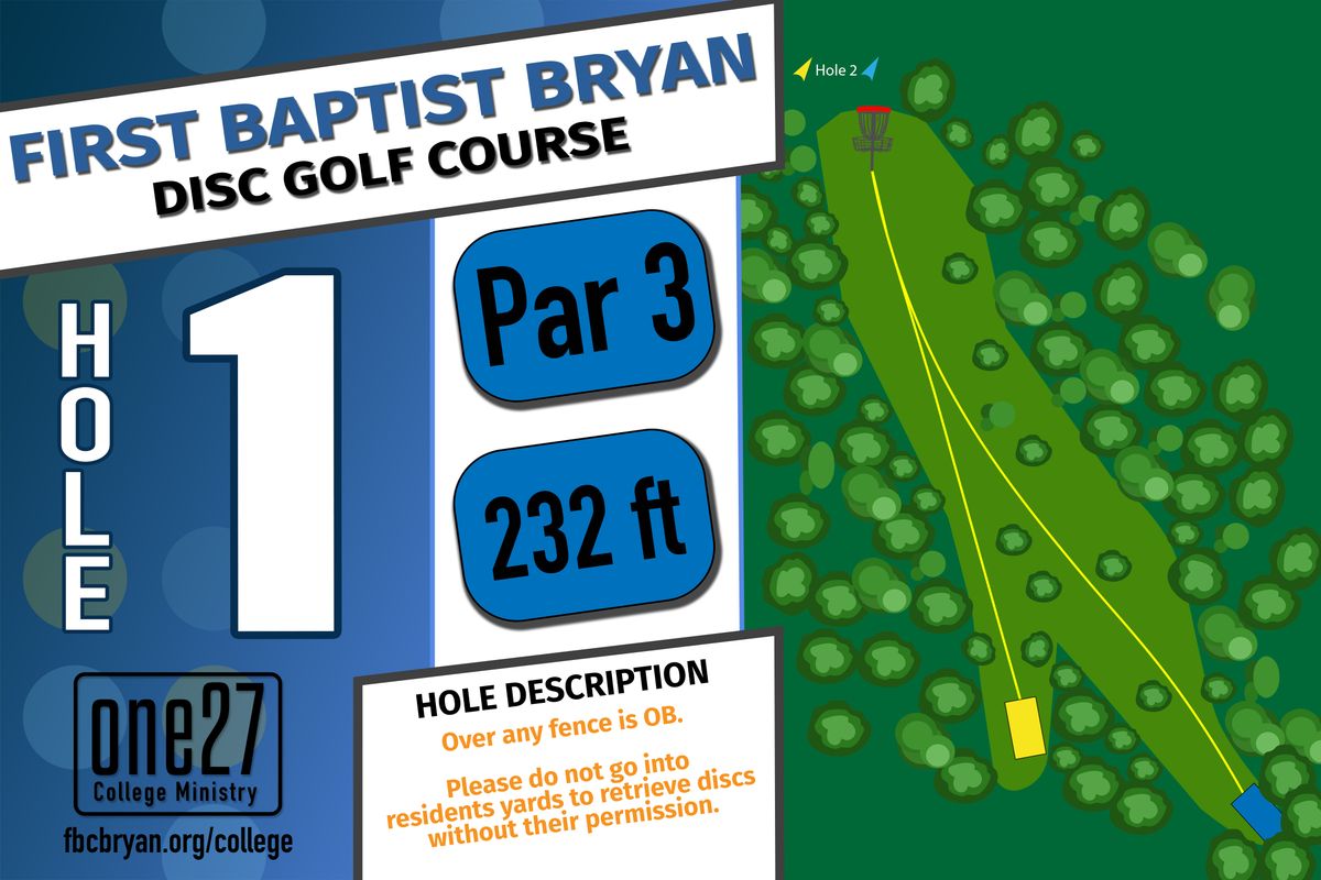 Hole 1 Blue