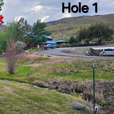 Hole 1 tee view