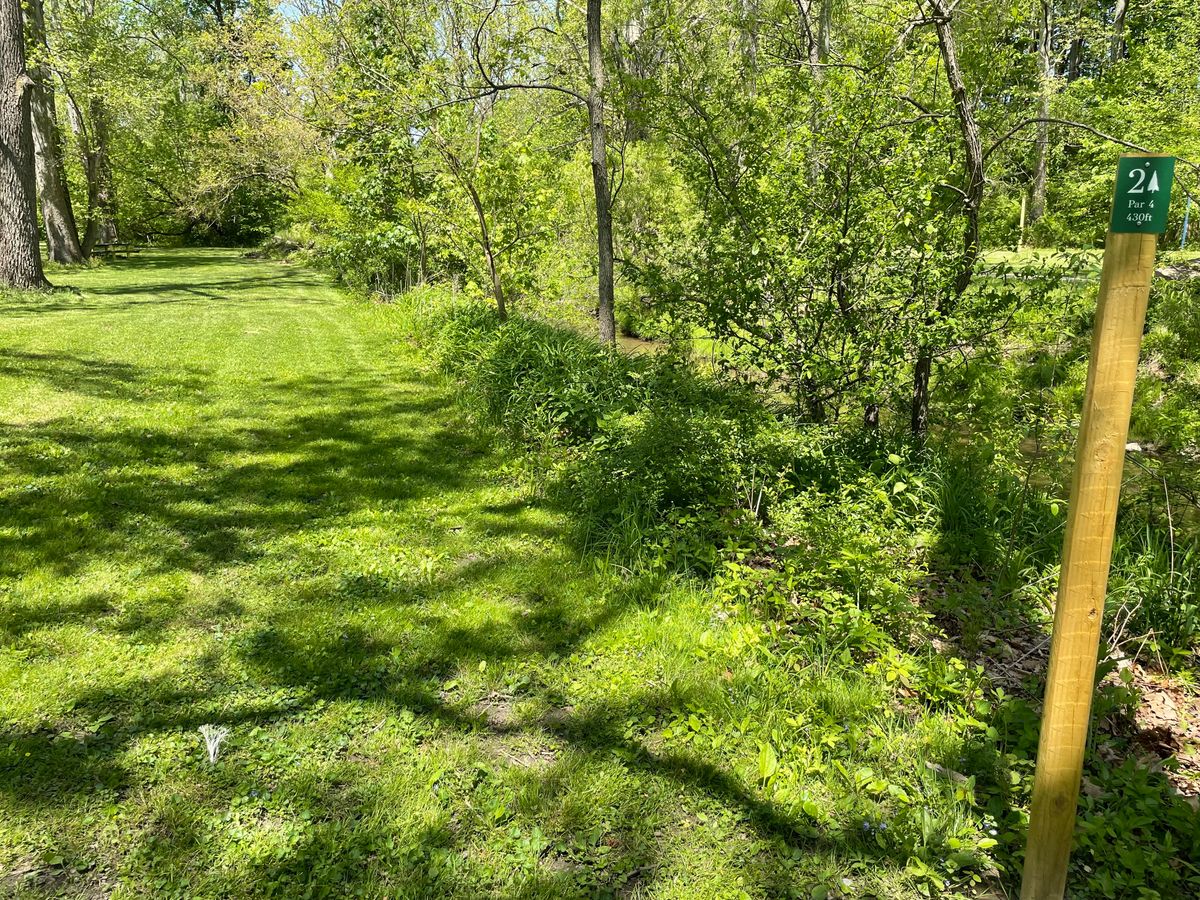 Hole 2 White Tee