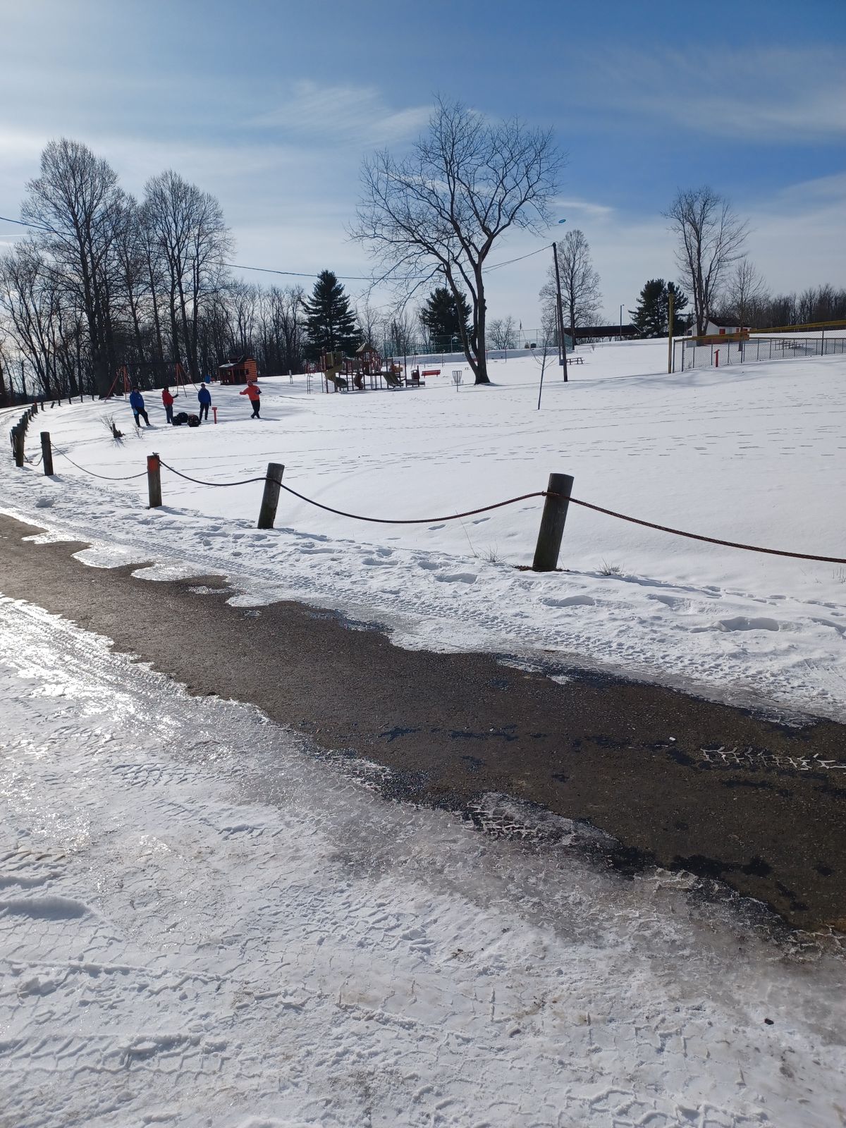 Winter time at the park