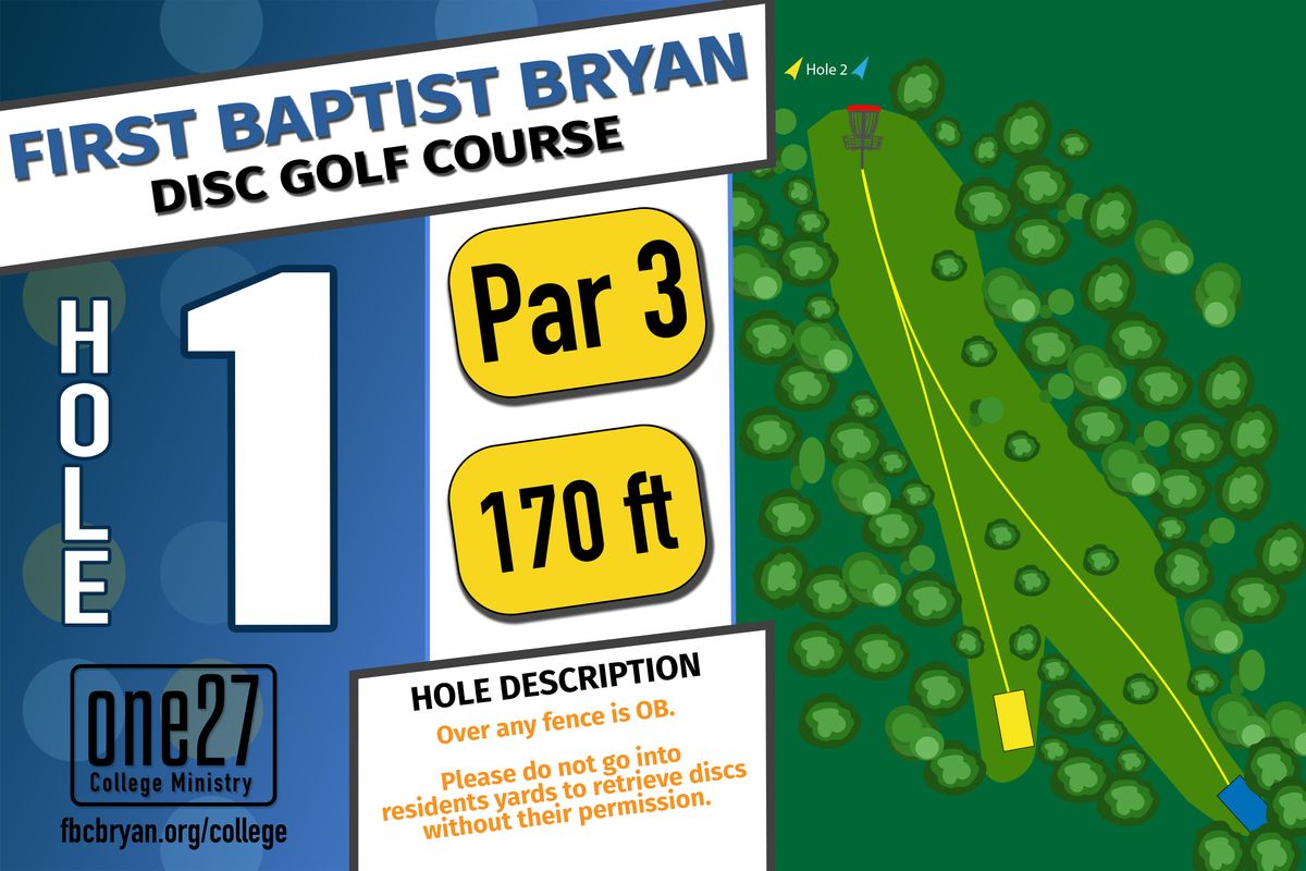 Hole 1 Yellow