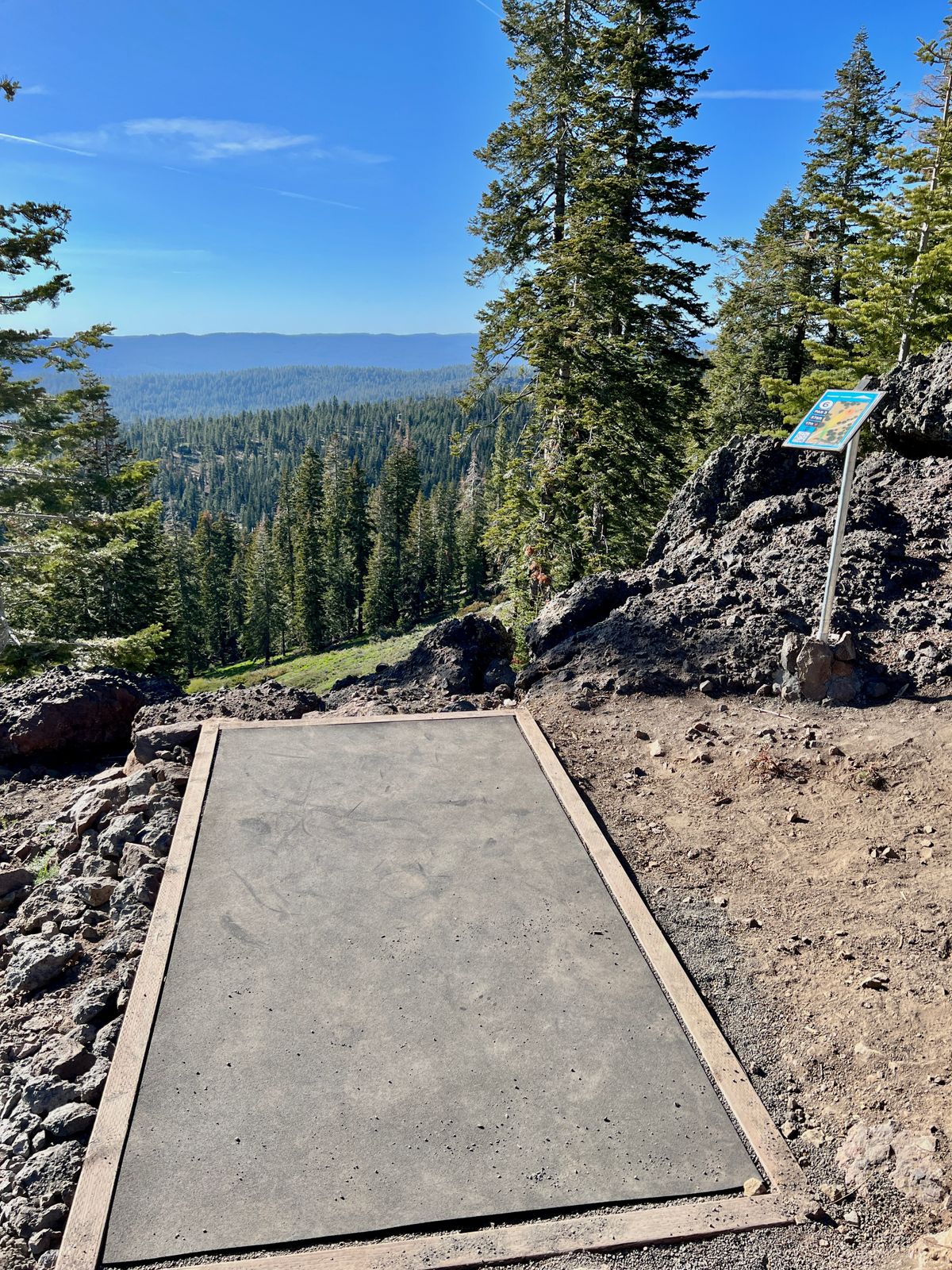 Hole 6 teebox. One of the course highlights