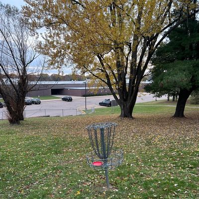 Hole 10 basket