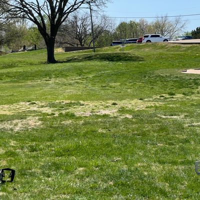 Hole 9 tee
