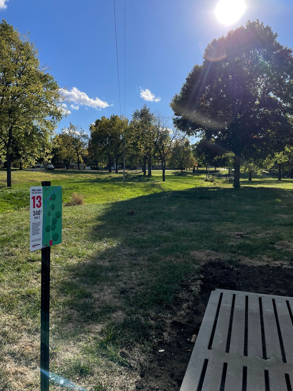 Tee of hole 13