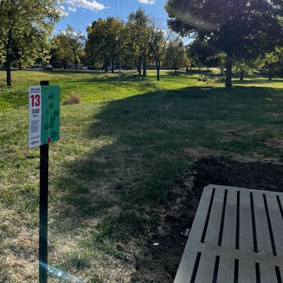 Tee of hole 13