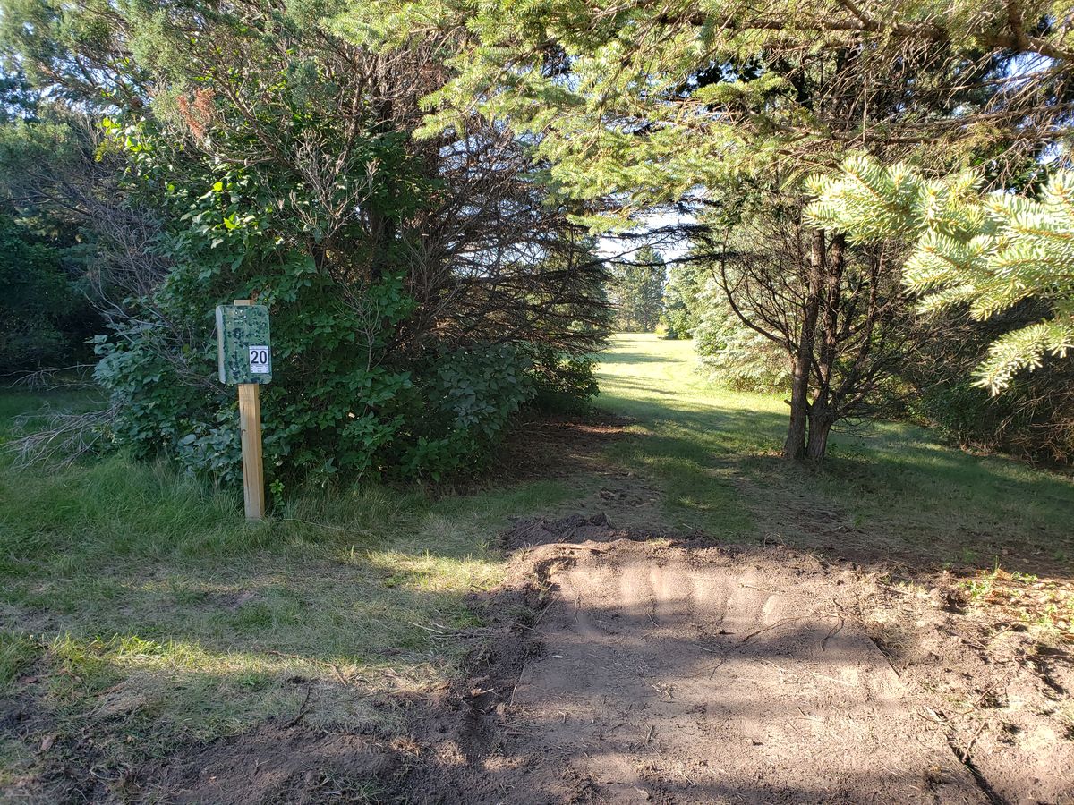 Hole 20 tee