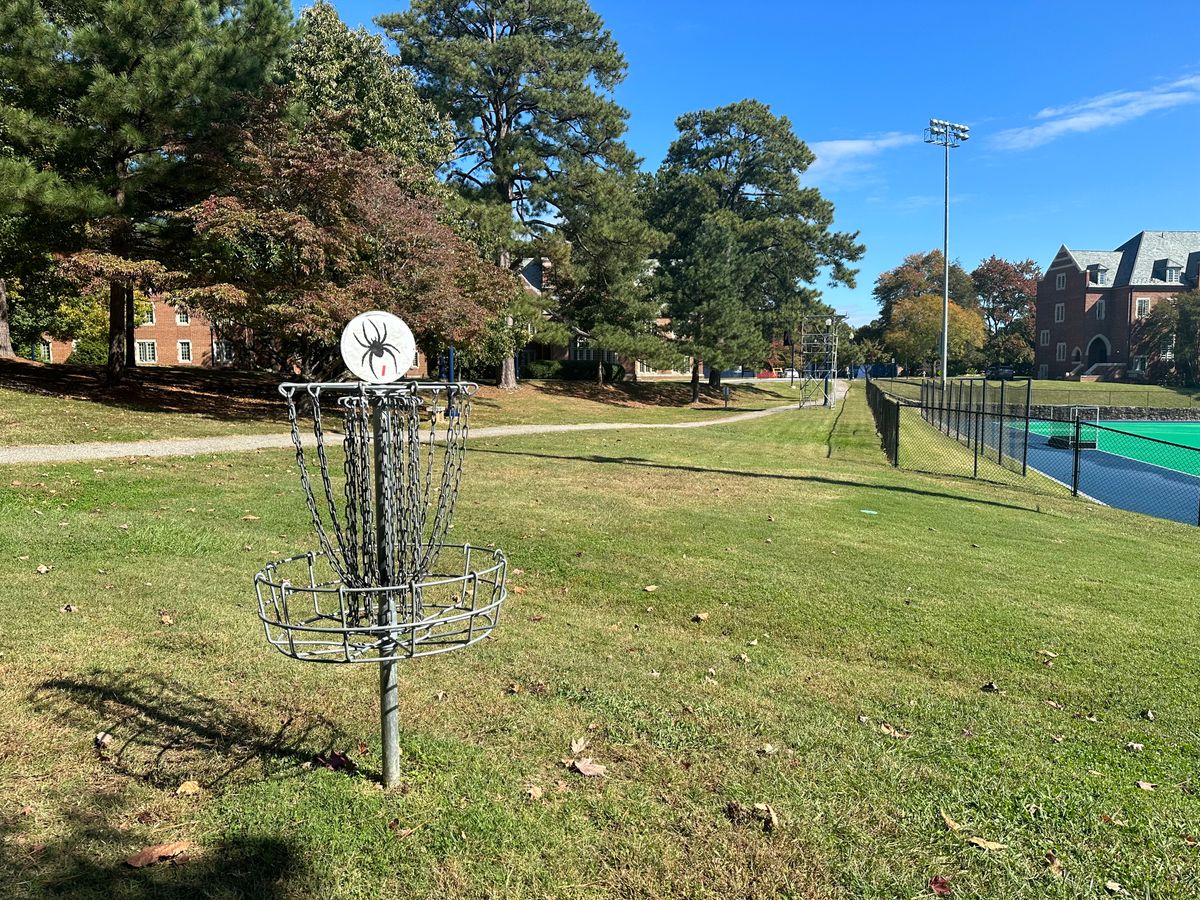 Hole #1 basket