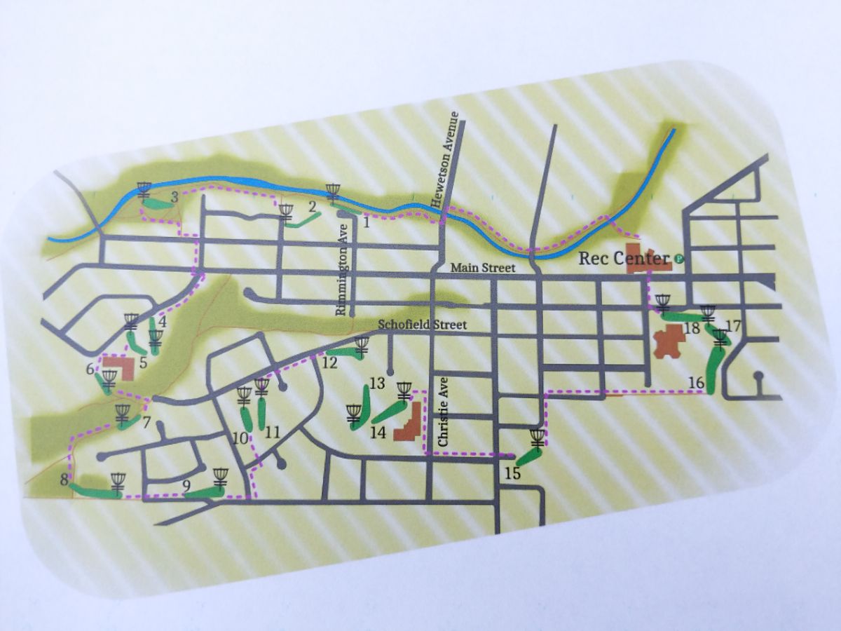 Course Map.