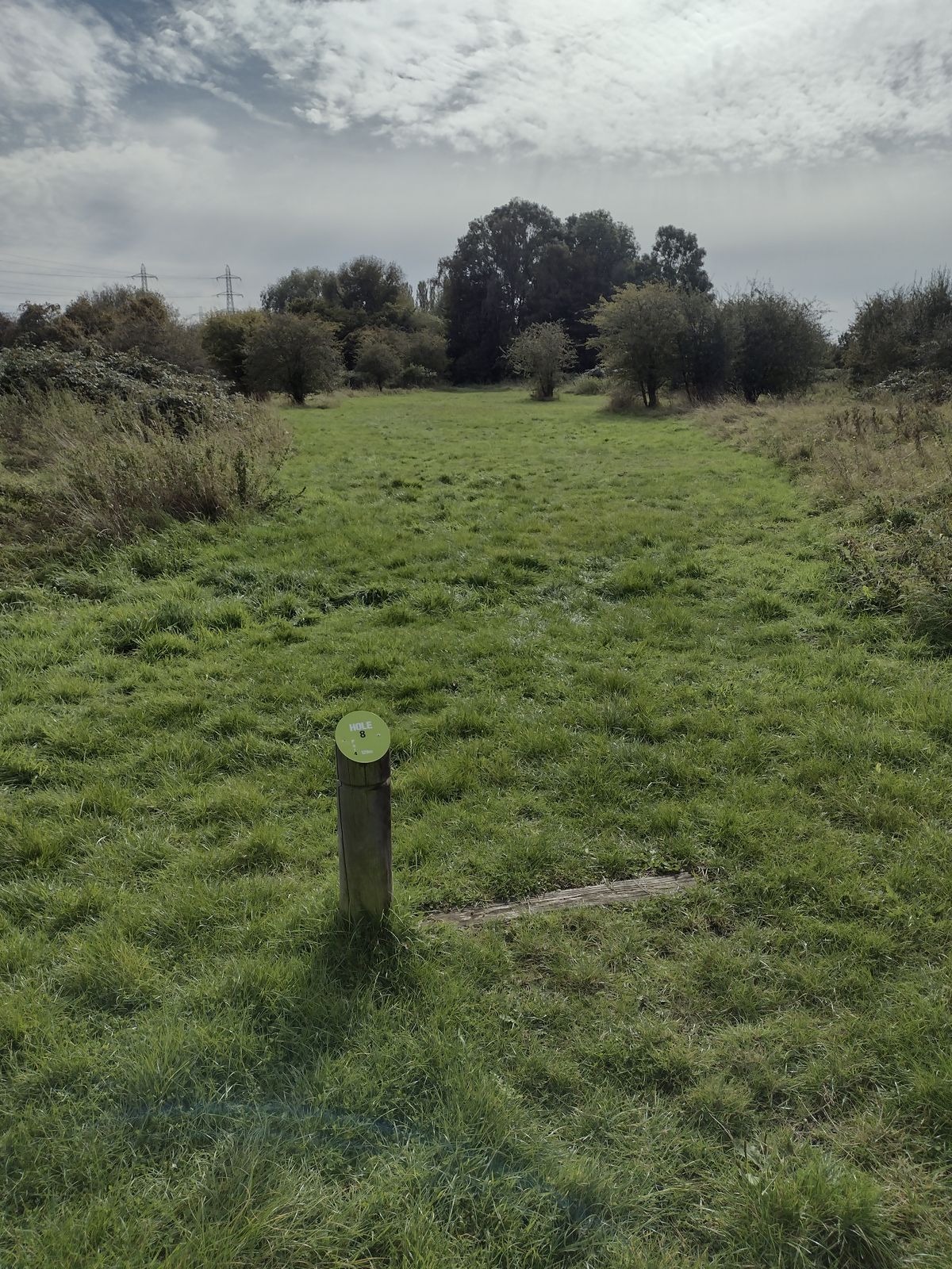 Hole 8 tee