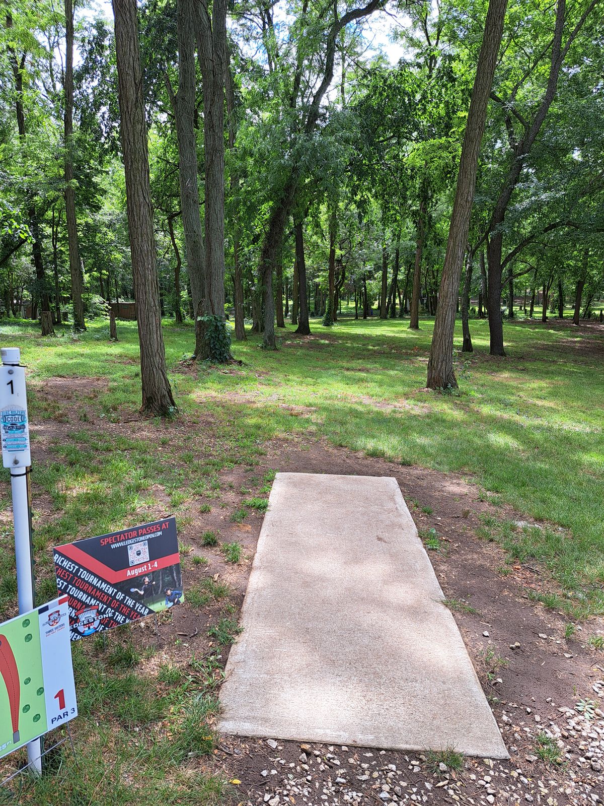 Hole 1. 7/3/24