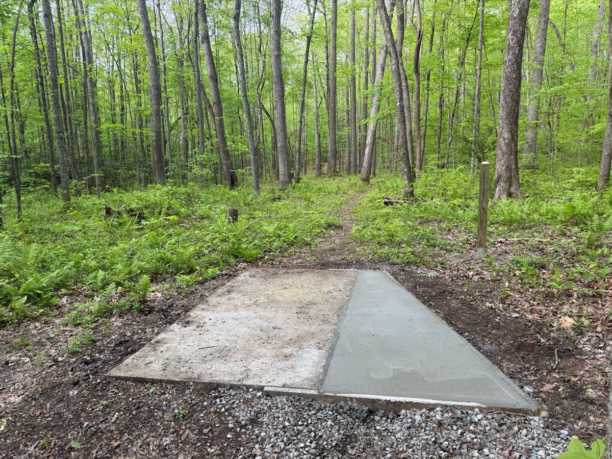 The expanded teepad on Hole 12
